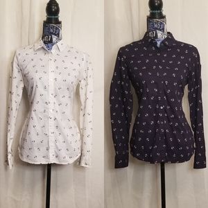 Tommy Hilfiger button down bundle blue and white